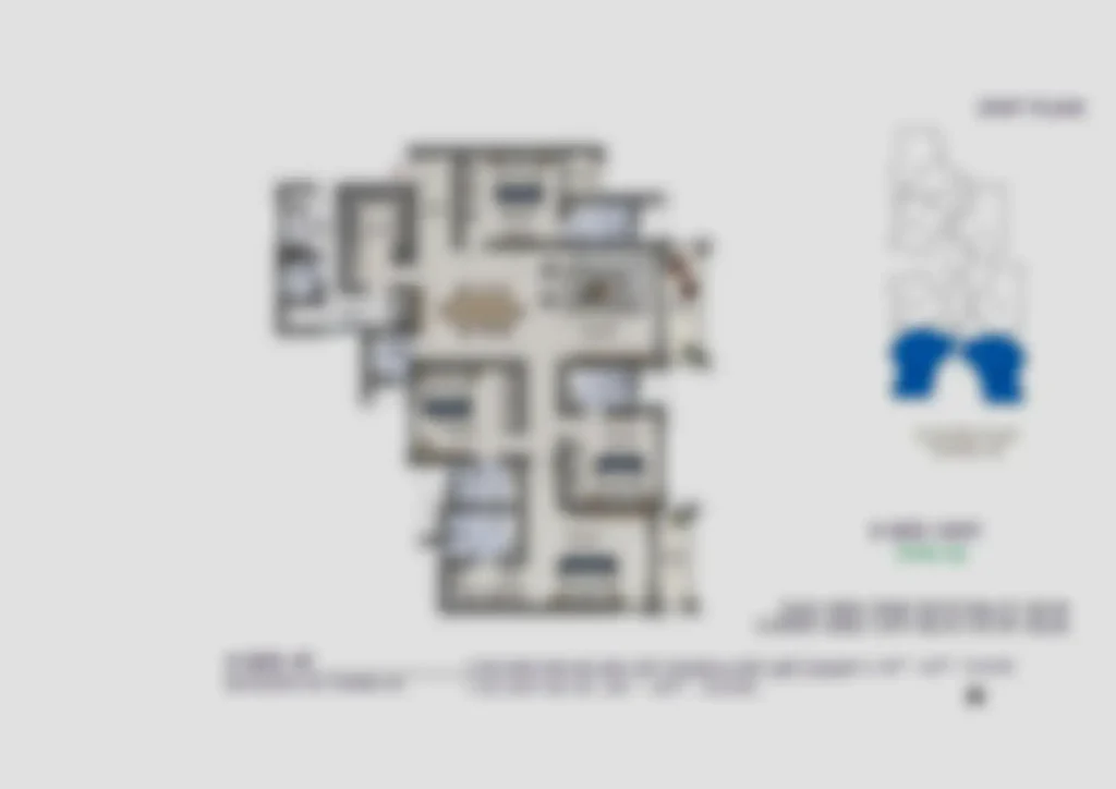 2 BHK Floor Plan